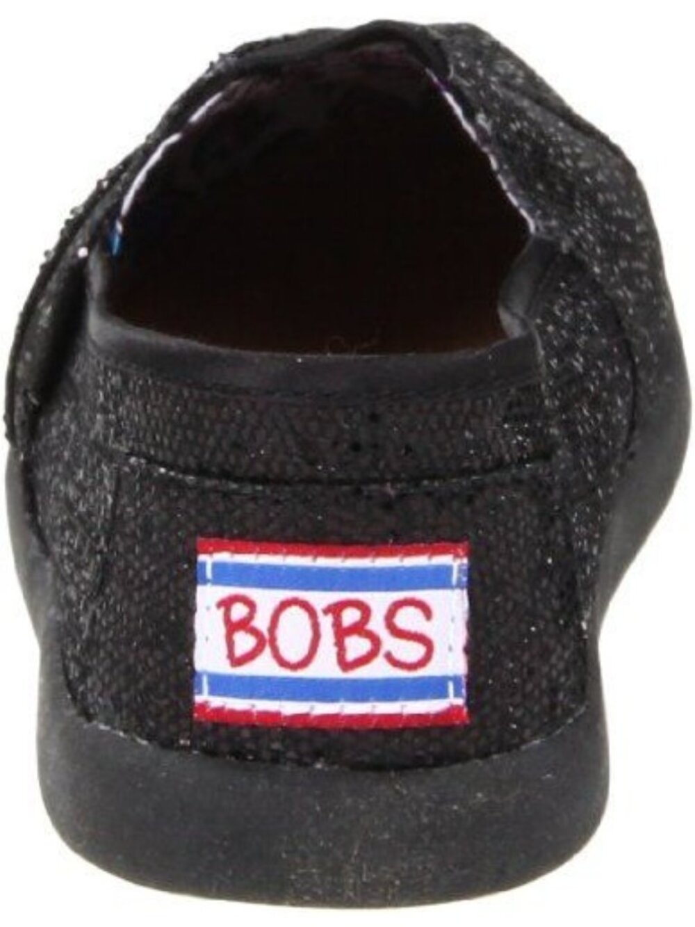 Skechers Kids Lil Bobs Slip-on Lightweight Shoes Size 4 Black Sparkle 85003L - Picture 12 of 12
